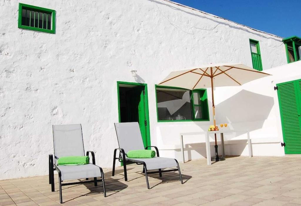 Typical Canarian House With Fabulous Sea Views ティアス エクステリア 写真
